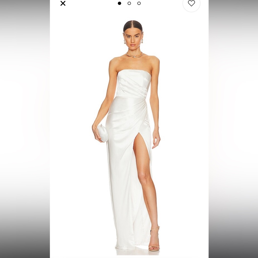 Sau Lee Priyanka Dress in Ivory